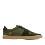 Common Projects BBall Suede Trimmed Leather Sneakers (1)