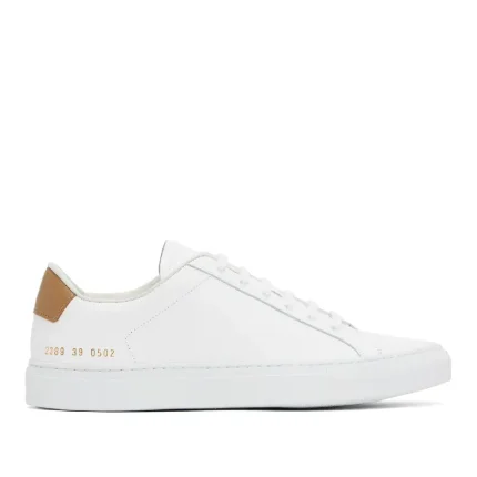 Common Projects Retro Classic Leather Sneaker – White (1)