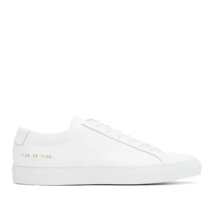 Common Projects White Leather Sneakers (1)